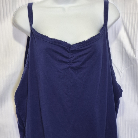 Navy Blue Sleeveless Top - Picture 6 of 7